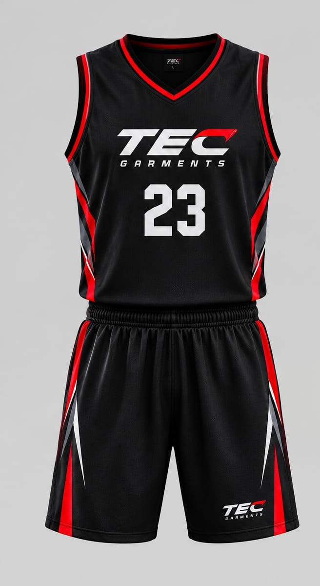 Custom performance Basketball jersey — View front